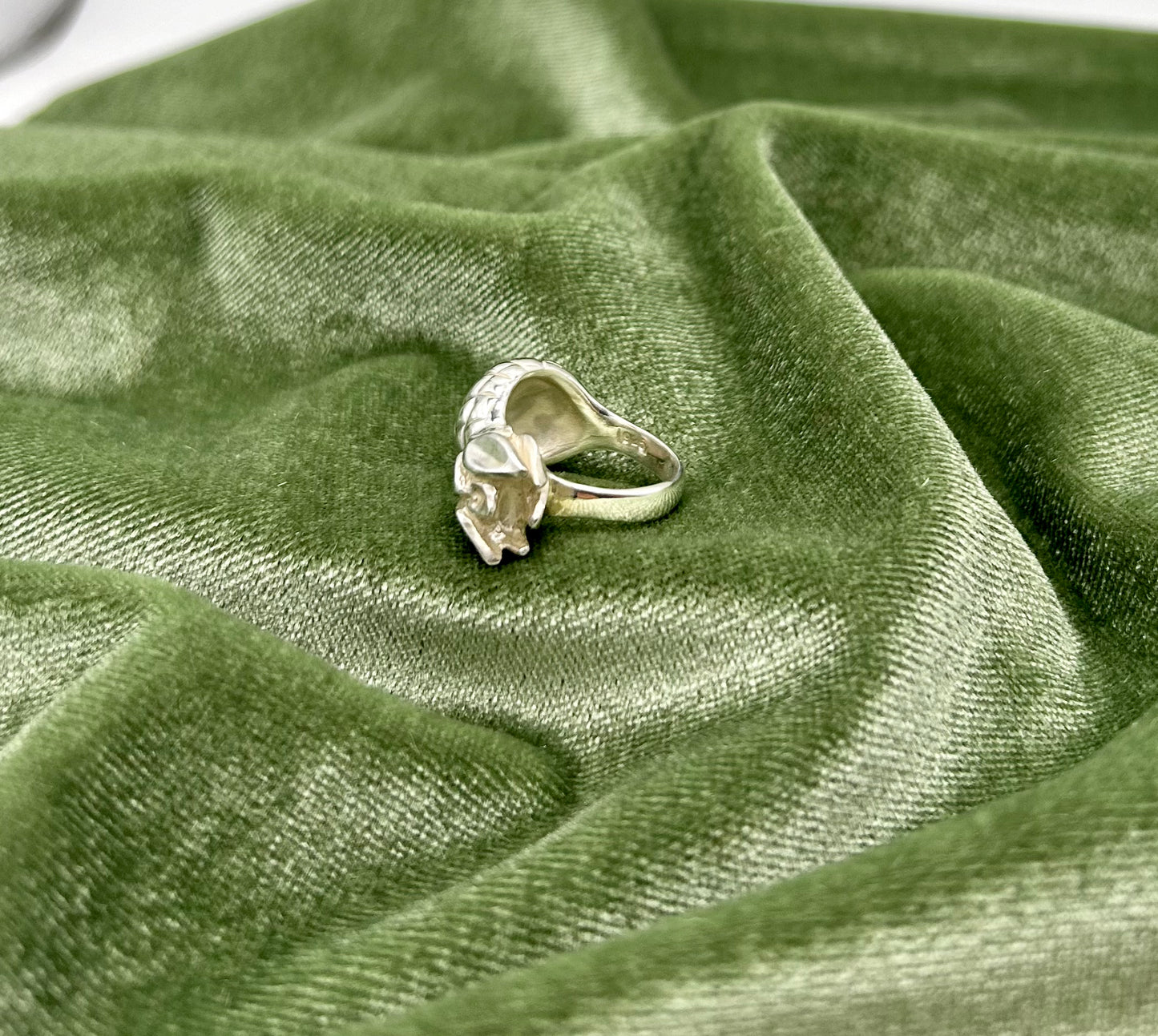 Large Hand Carved Pineapple Ring