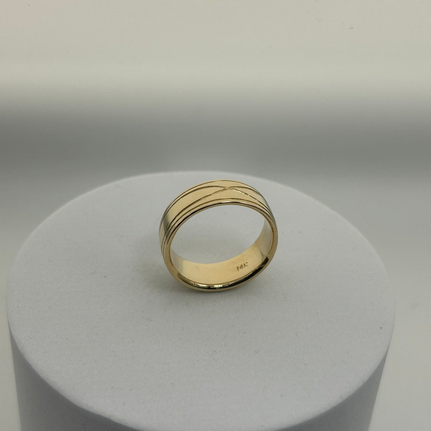 Eternal Fish Solid Gold Band
