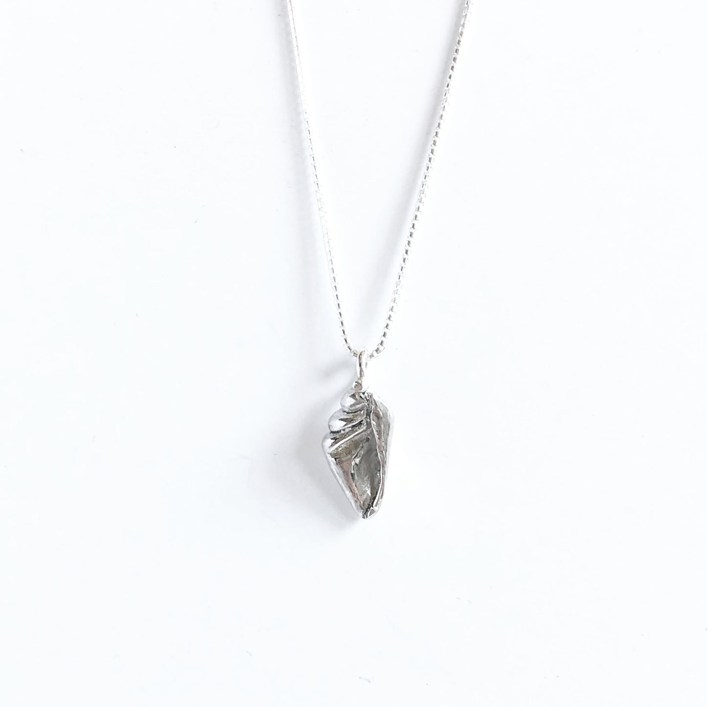 Hand Carved Conch Necklace