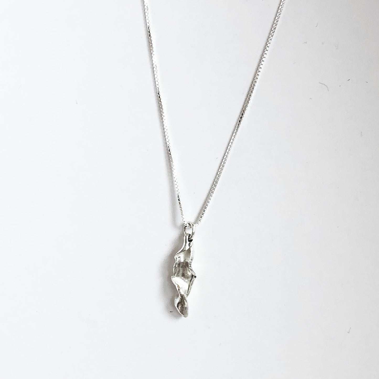 Small Hand Sculptured Kelp Layering Necklace