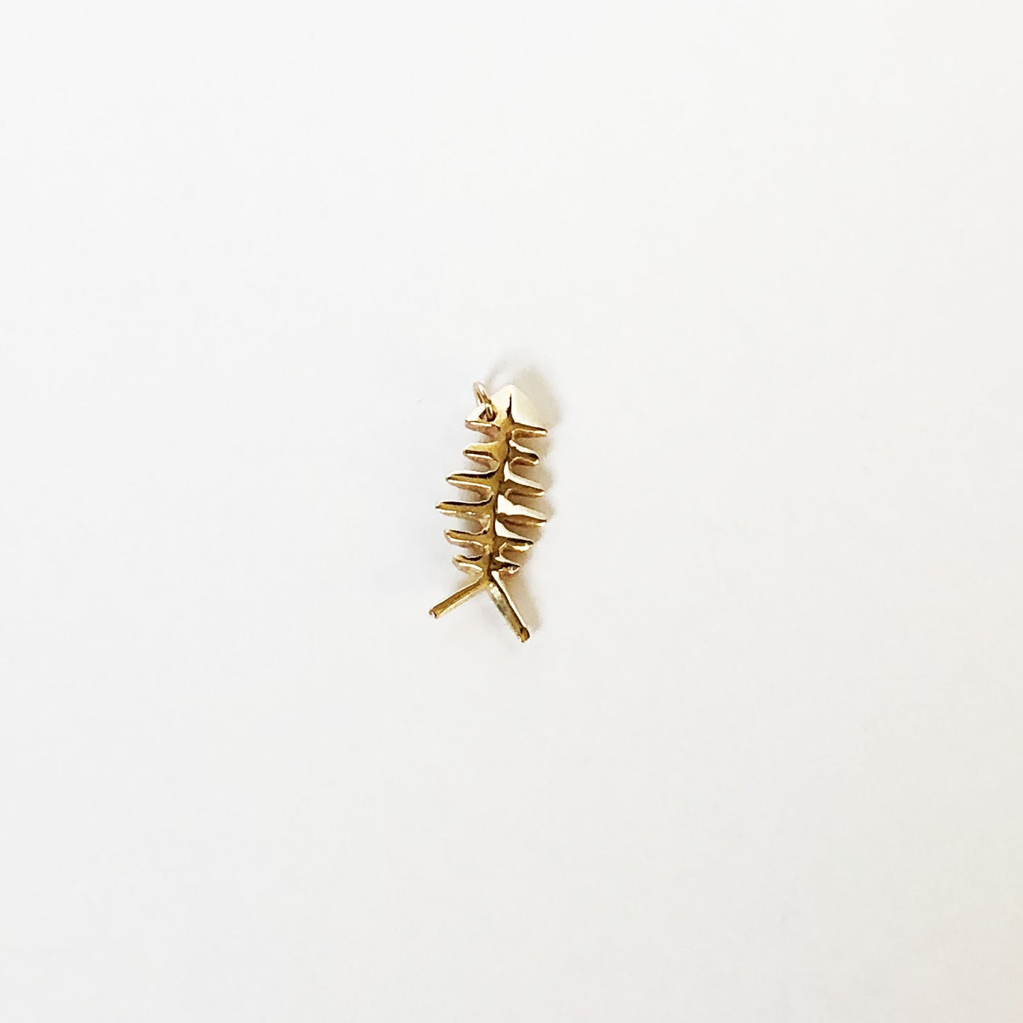 Handmade Fish Skeleton Necklace