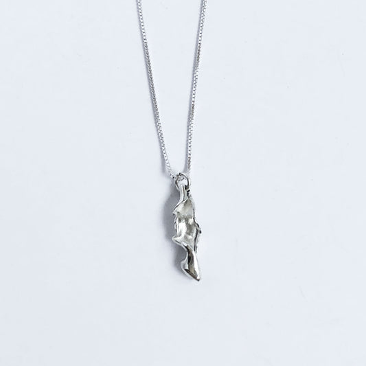 Small Hand Sculptured Kelp Layering Necklace