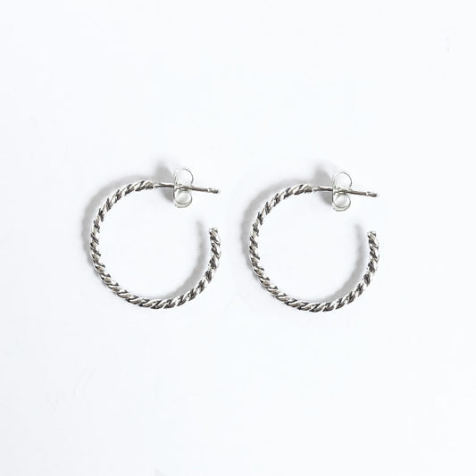 Rope Hoop Earrings