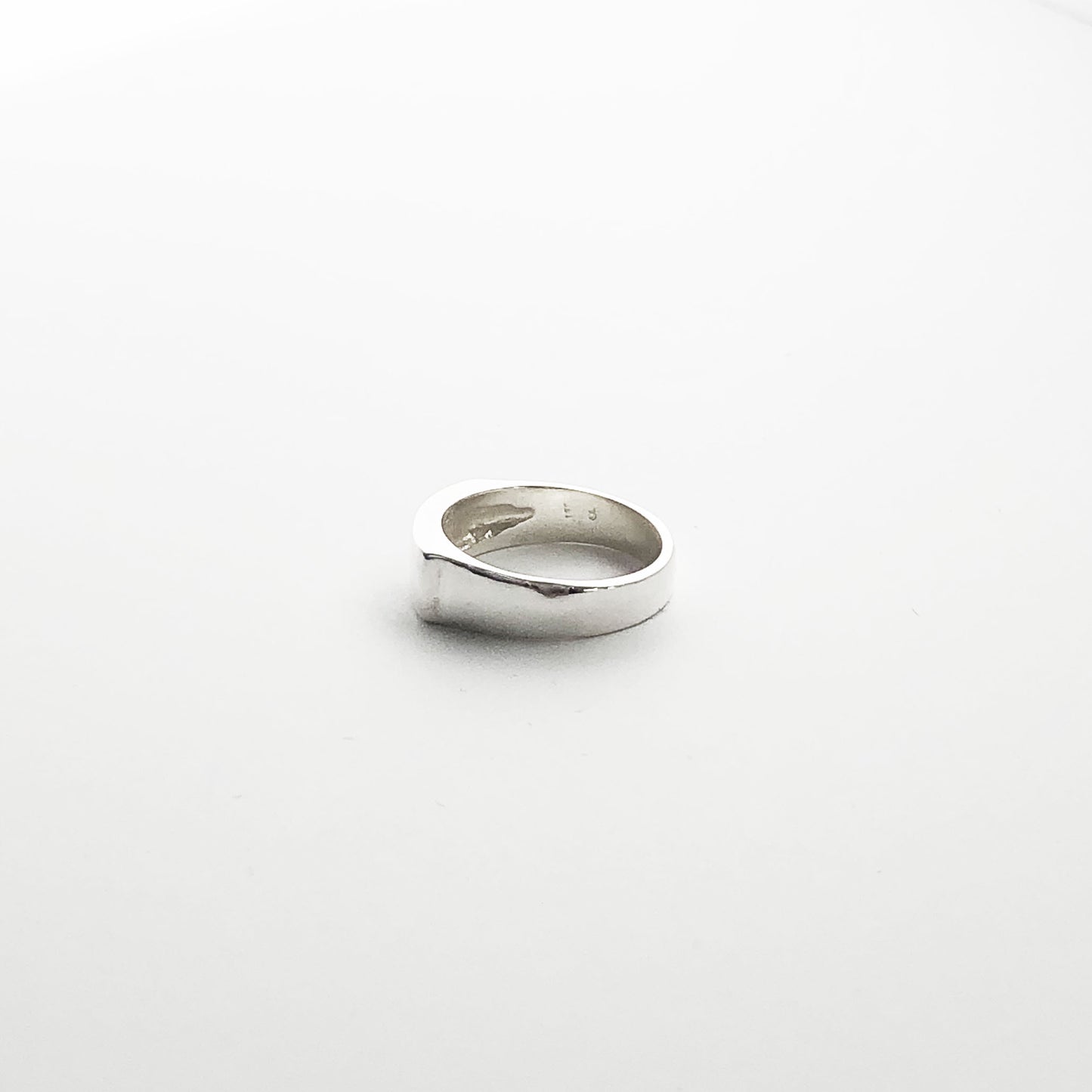 Classic Signet Ring with Curved Top